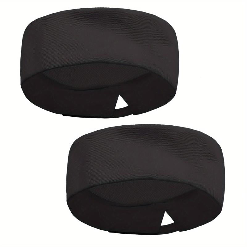 2pcs Mesh Top Adjustable Chefs Hats For Women Men