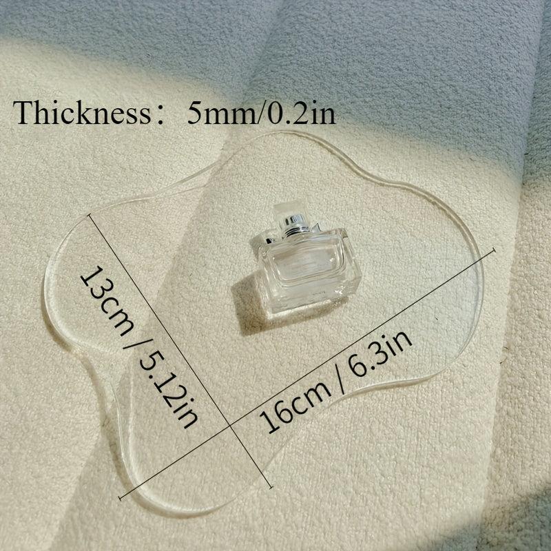 Acrylic Placemat Heat Resistant Mat - Transparent Cup Mat