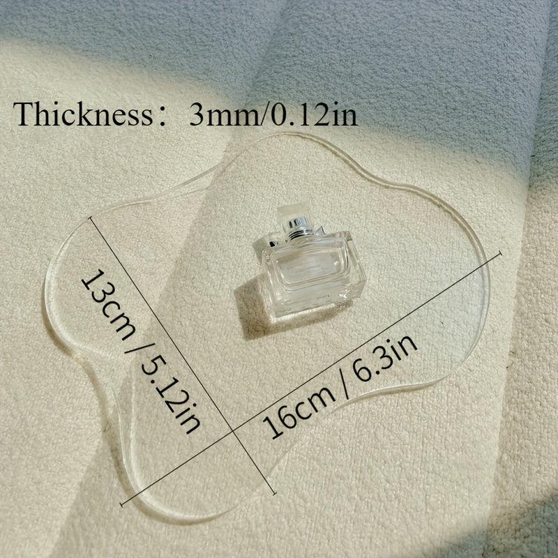 Acrylic Placemat Heat Resistant Mat - Transparent Cup Mat