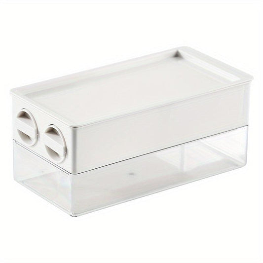 Rotatable Ice Cube Tray with 32 Grids