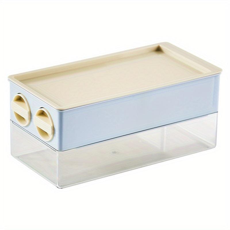 Rotatable Ice Cube Tray with 32 Grids