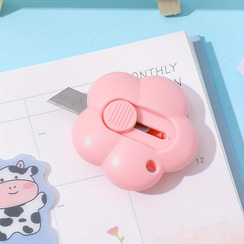 Mini Flower Paper Cutter Art Utility Box Cutter Cutting Tool Crafting