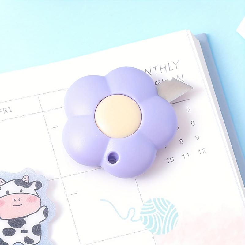 Mini Flower Pocket Box Cutter Utility Knife Tool