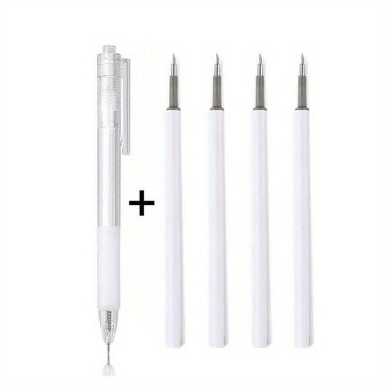 1pc Pen 4pcs Cutter Core Utility Pen Scrapbooking Cutting Tool