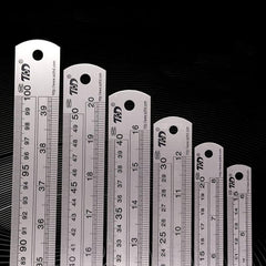 Double Sided Metric/Imperial Steel Ruler 11.81in