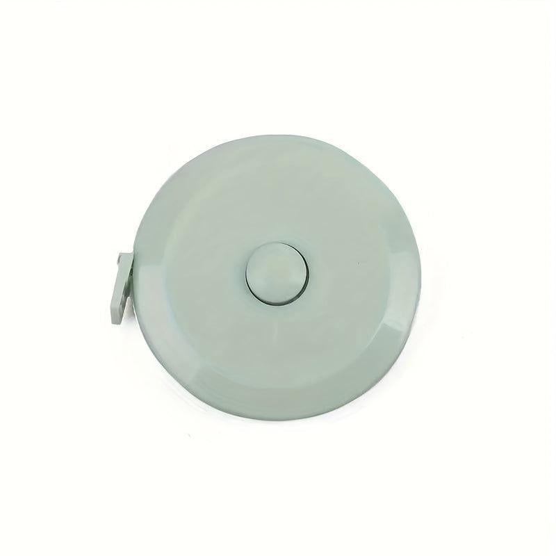 1pc Retractable Soft Tape Measure 1.5m Portable Plastic Mini Round