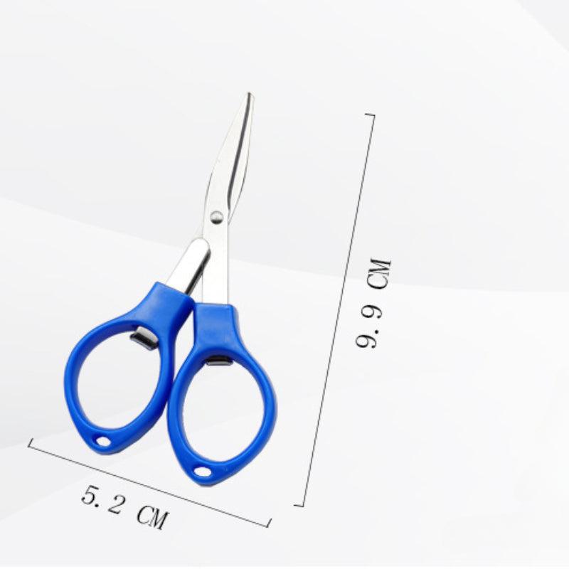 Folding Mini Scissor Glasses Shaped Scissor For Travel Camping Fishing
