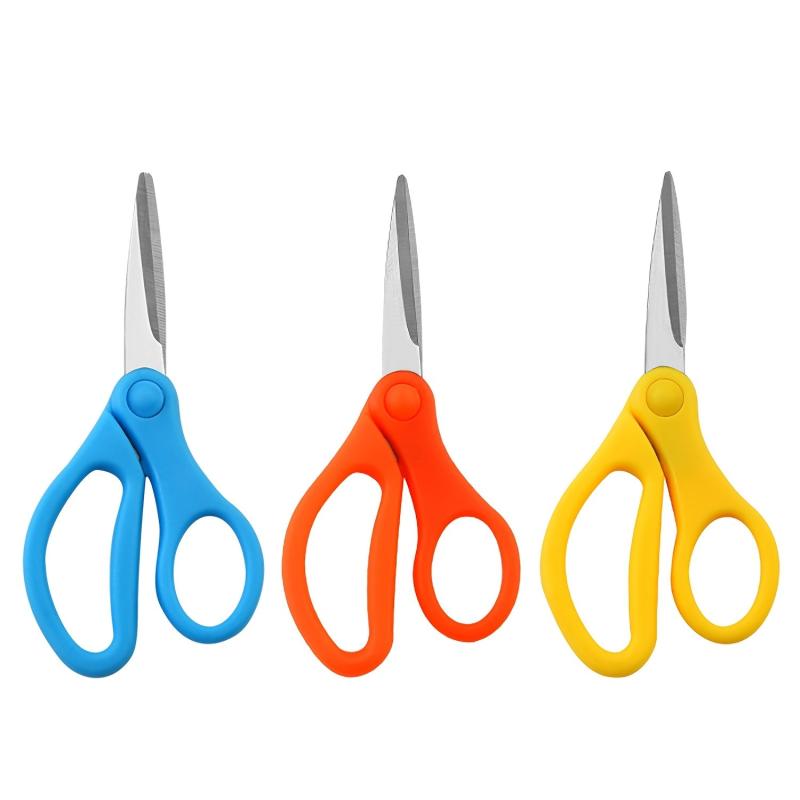 3pcs 5 12 13 0cm Pointed Tip Scissors School Crafting Back to School Supplies
