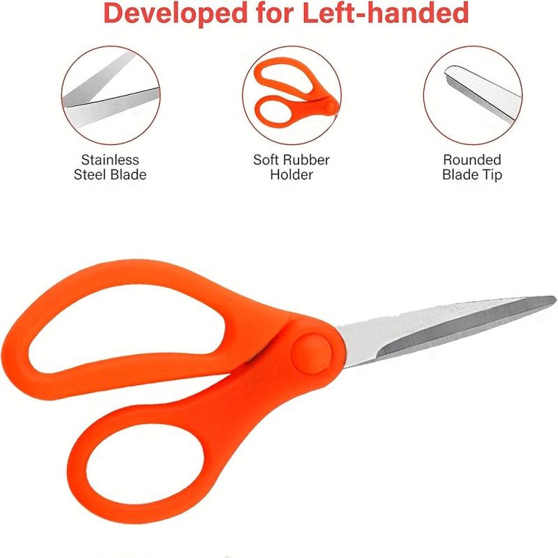 3pcs 5 12 13 0cm Pointed Tip Scissors School Crafting Back to School Supplies