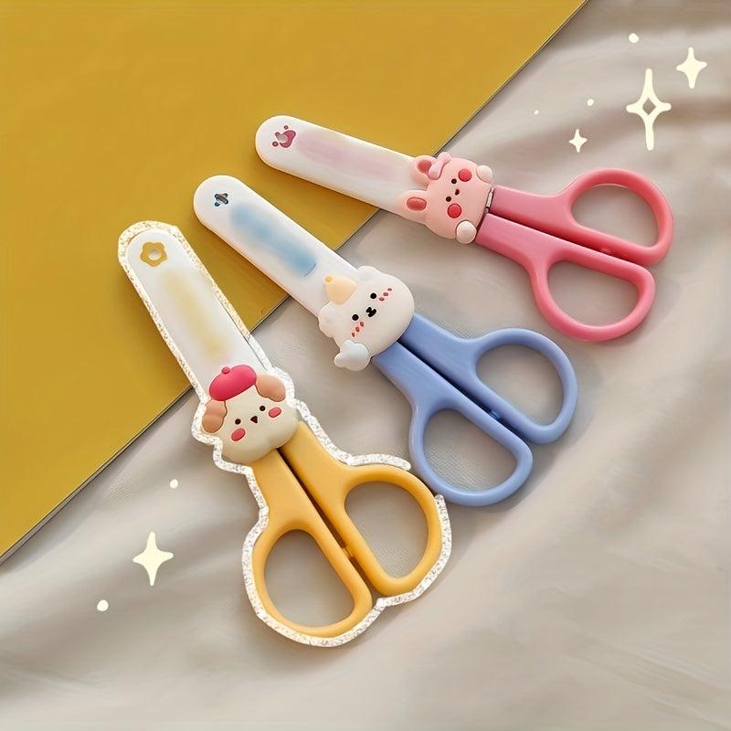 Mini Scissors for Safe & Precise Paper Cutting