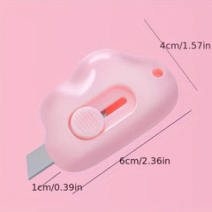 Girl Heart Cloud Mini Portable Small Student Art
