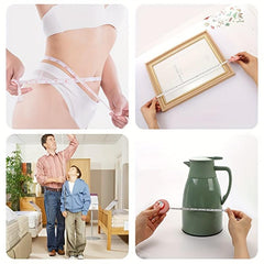 3pcs Retractable Mini Soft Cartoon Body Tape Measure 152 4 Cm