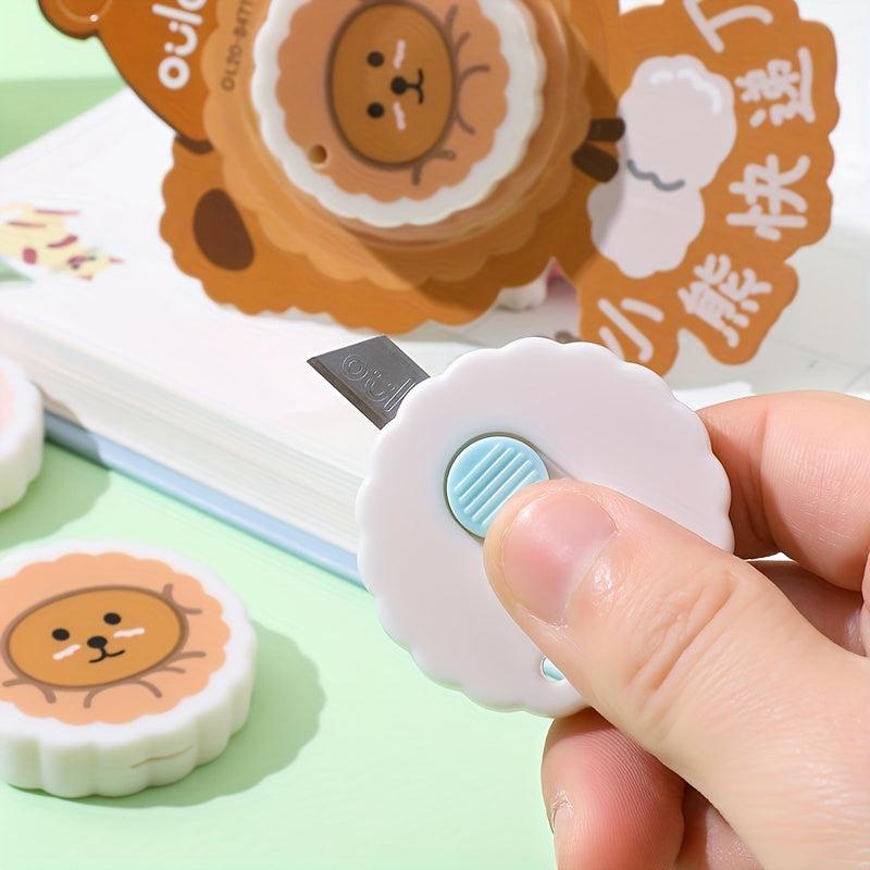 Bear Mini Utility Girl Heart Paper Cutting Portable Small Disassembly