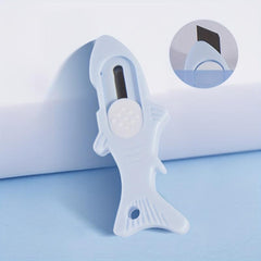 3pcs Little Fish Box Cutter Paper Cutting Art Office Small Portable