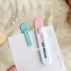 Candy Small Utility Express Box Opener Letter Opener Paper Portable Clip