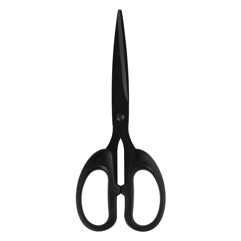 Stainless Steel Office Scissors Anti Rust Teflon Coated Glue Paper Fabric Scisso