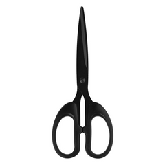 Stainless Steel Office Scissors Anti Rust Teflon Coated Glue Paper Fabric Scisso