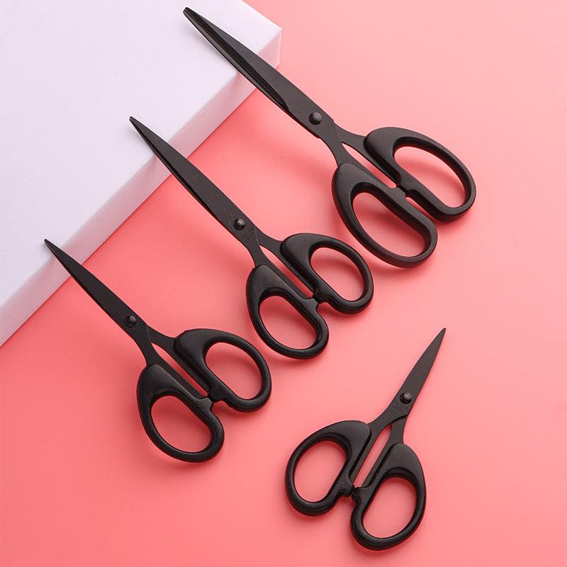 Stainless Steel Office Scissors Anti Rust Teflon Coated Glue Paper Fabric Scisso