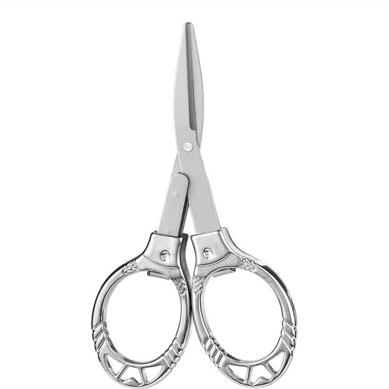 Portable Fishing Scissors Outdoor Folding Scissors Mini Scissors Key Pendant