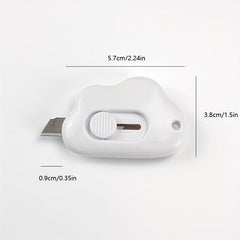 Mini Cloud Girl Heart Shape Utility Can Opener Plastic Stainless Steel Material