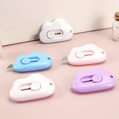 Mini Cloud Girl Heart Shape Utility Can Opener Plastic Stainless Steel Material