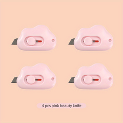 Mini Cloud Girl Heart Shape Utility Can Opener Plastic Stainless Steel Material