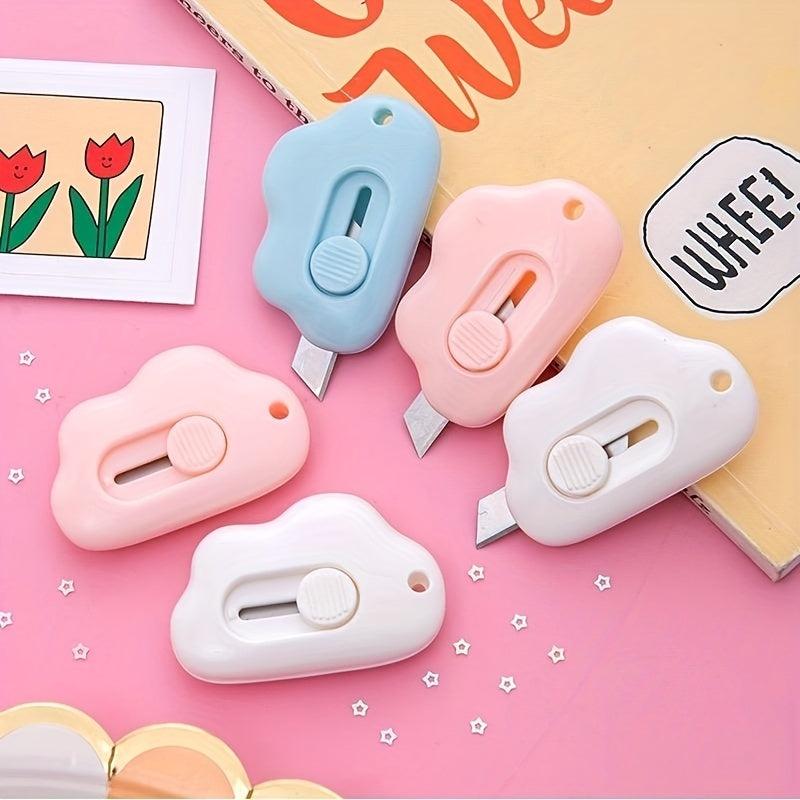 3pcs Mini Utility Knives for DIY Crafting and Stationery