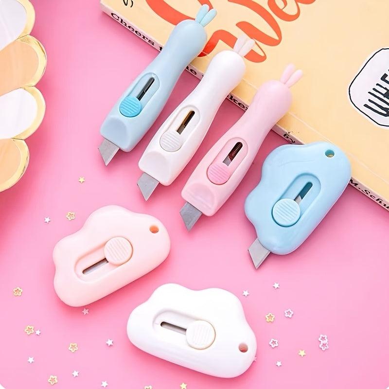 3pcs Mini Utility Knives for DIY Crafting and Stationery
