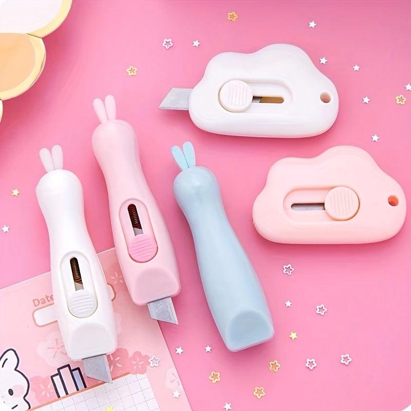3pcs Mini Utility Knives for DIY Crafting and Stationery