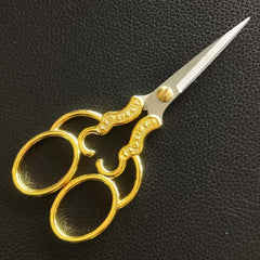 Plum Blossom Scissors Retro Style Chinese Home Office Cross Stitch Scissors