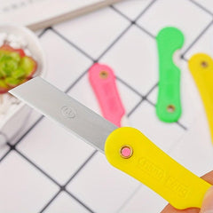 12pcs Colorful Plastic Student Pencil Cutter Box