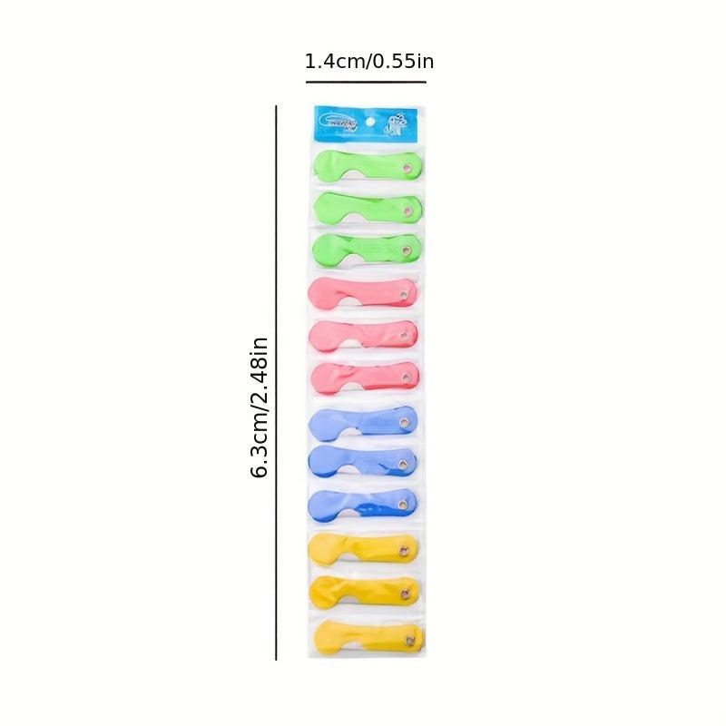 12pcs Colorful Plastic Student Pencil Cutter Box