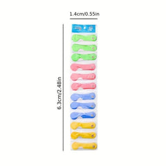 12pcs Colorful Plastic Student Pencil Cutter Box