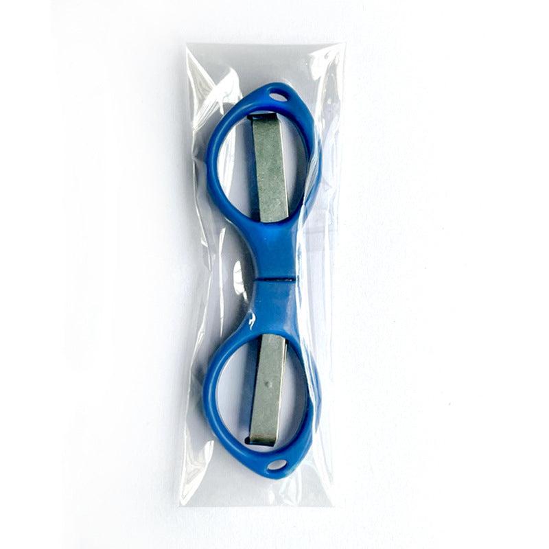 Stainless Steel Folding Scissors with Plastic Handle
