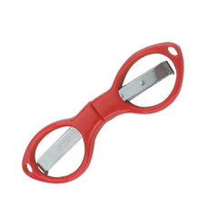 Stainless Steel Folding Scissors with Plastic Handle
