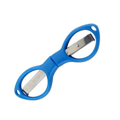 Stainless Steel Folding Scissors with Plastic Handle