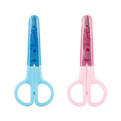 Stainless Steel Student Scissors - Portable & Safe Paper Cutting