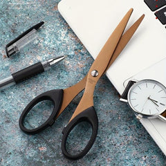 1pc Stainless Steel Utility Scissors for Home Office School Stationery