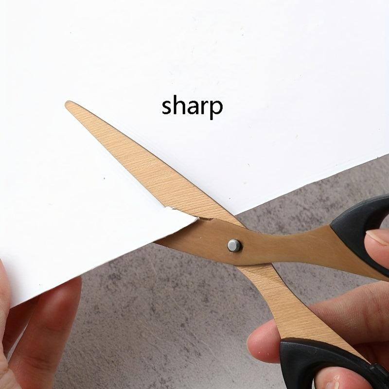 1pc Stainless Steel Utility Scissors for Home Office School Stationery