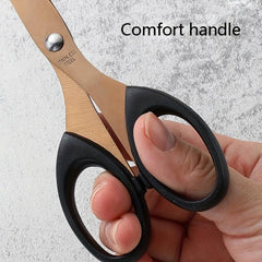1pc Stainless Steel Utility Scissors for Home Office School Stationery