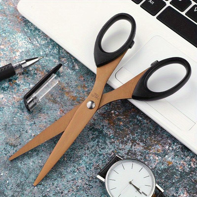 1pc Stainless Steel Utility Scissors for Home Office School Stationery