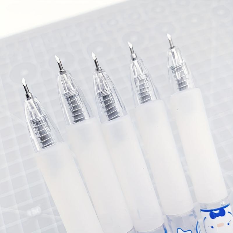 Bear Press Paper Cutter Mini Hand Account Sticker Art Pen 2pcs