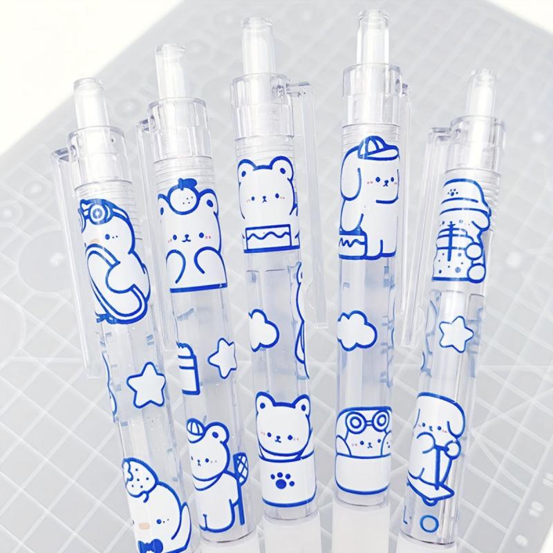 Bear Press Paper Cutter Mini Hand Account Sticker Art Pen 2pcs