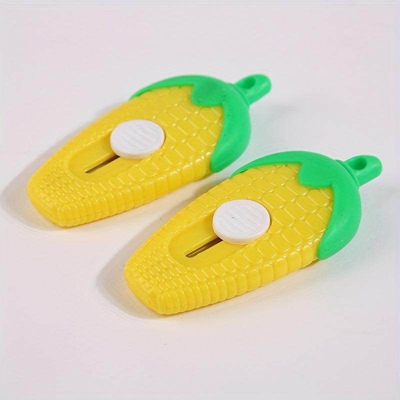3pcs Portable Mini Utility Knives For Carrots Unpacking Envelopes