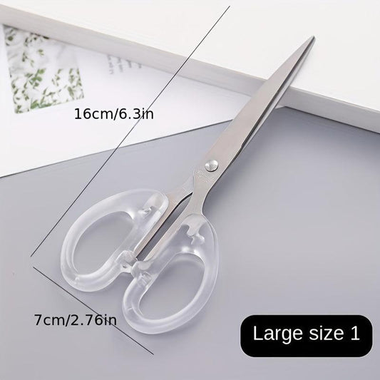 Small Stainless Steel Scissors for Office and Household Use