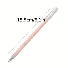 Ins Style Girl Heart Crushed Stone Pen Small Head Pen