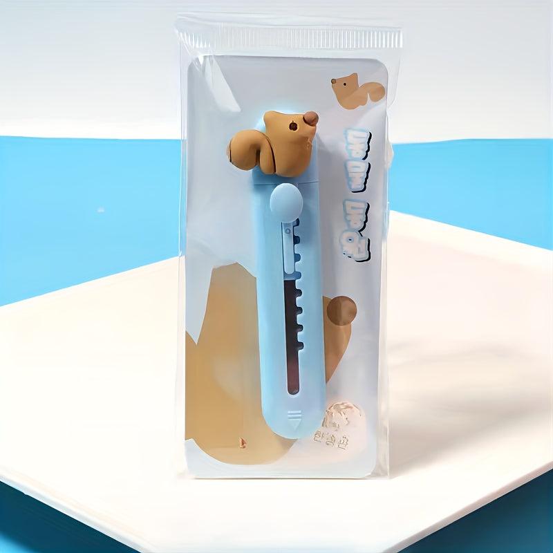 Mini Cartoon Animal Utility Carry On Paper Cutting Box