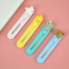 Mini Cartoon Animal Utility Carry On Paper Cutting Box