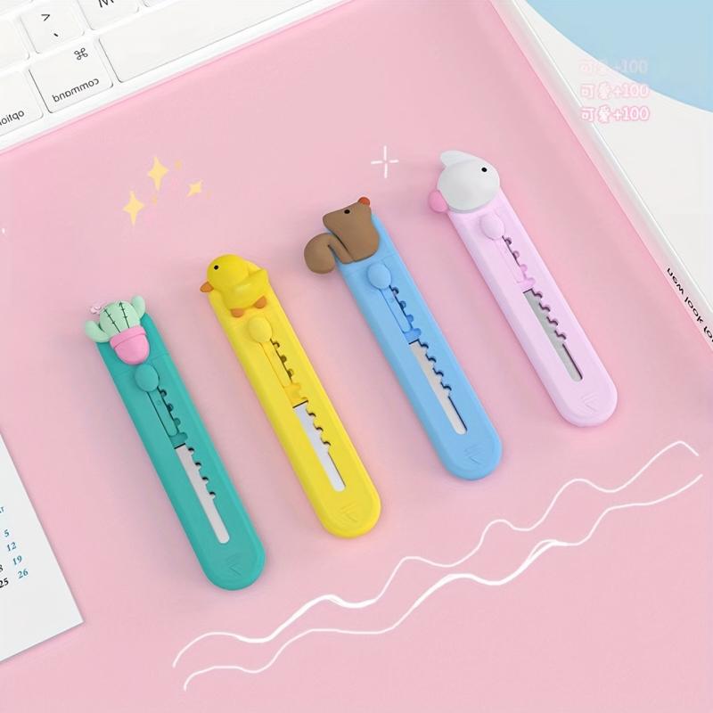Mini Cartoon Animal Utility Carry On Paper Cutting Box