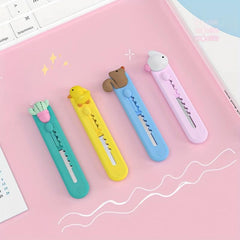 Mini Cartoon Animal Utility Carry On Paper Cutting Box